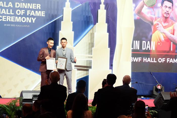 林丹、李宗偉入選世界羽聯(lián)名人堂